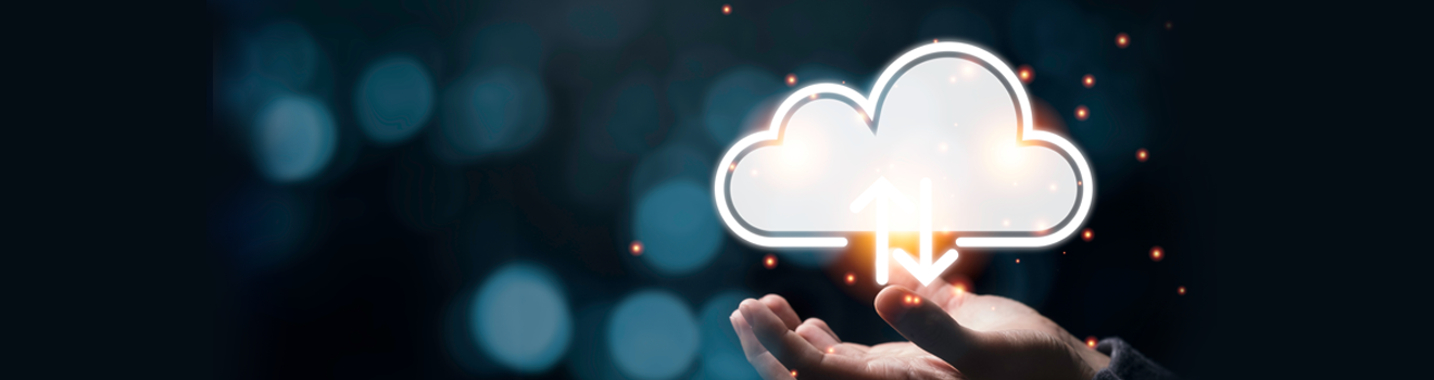 Data Center · Cloud visual